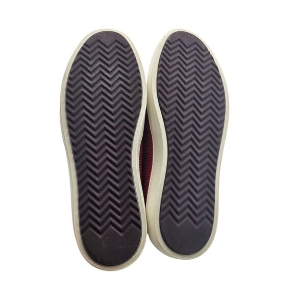 Women's - Rag & Bone Colby Red Leather Penny Loafers, Size 8 - Picture 5 of 13